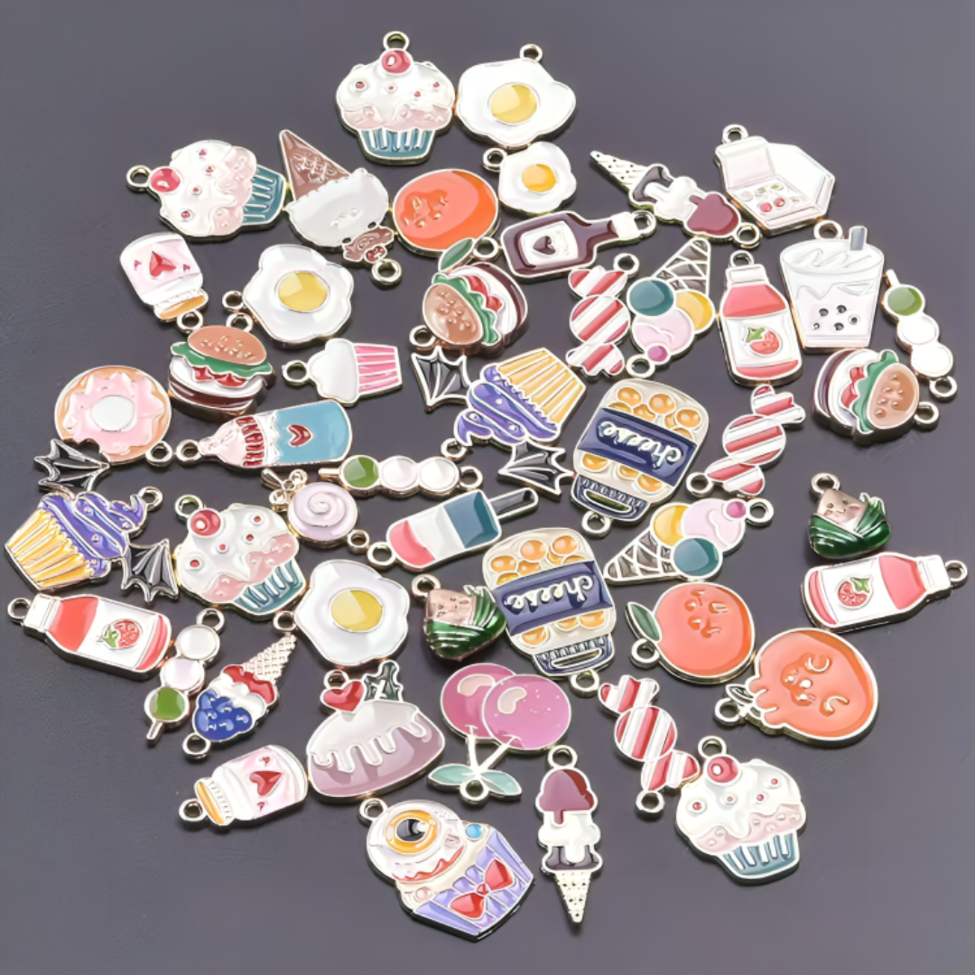 Charms 10 piezas C/P